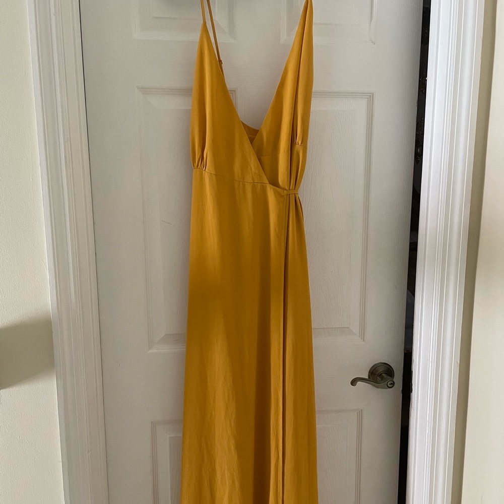 Mustard dress